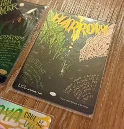 Lot (5) MTG Magic The Gathering SLD Secret Lair Drop Poster Foils HARROW etc - Image 4