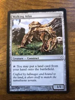 Walking Atlas: Worldwake: Never Played: MTG - Image 1
