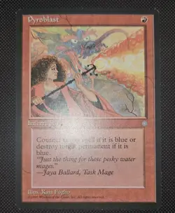 MTG Pyroblast (Ice Age) LP - Image 1