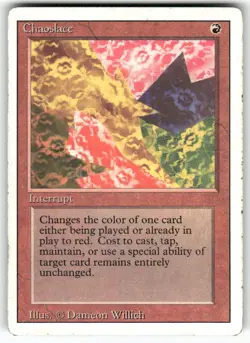 Chaoslace R Revised Edition MTG LP - Image 1