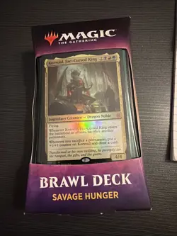 MTG Brawl Deck Savage Hunter Korvold, Fae-Cursed King 630509829798 - Image 1