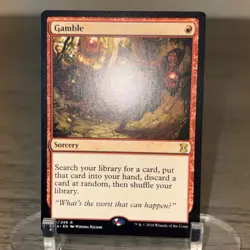 Magic: The Gathering Gamble Eternal Masters Sorcery Rare Regular NM - Image 2