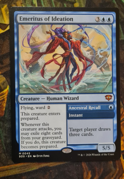 Emeritus Of Ideation - Mythic (SOS045) nonfoil - Secrets of Strixhaven - MTG NM - Image 1