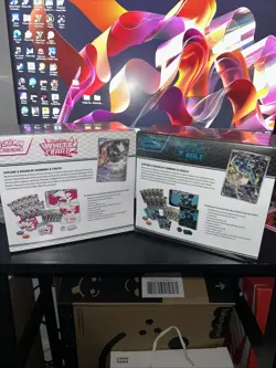 Pokemon Scarlet & Violet White Flare & Black Bolt Elite Trainer Box Set Sealed - Image 3