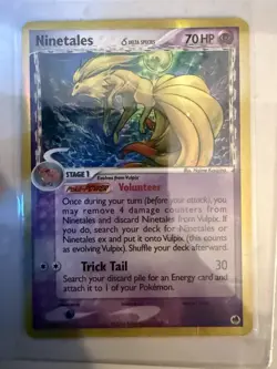 Ninetales 8/101 Dragon Frontiers 2006 Holo Rare Stage 1 HP 70 Pokemon Card - Image 1