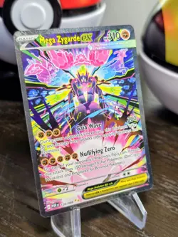 Mega Zygarde ex 120/088 Me03: Perfect Order Holo Pokemon TCG NM - Image 3