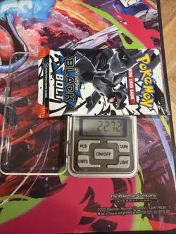 (VERY HEAVY)🔥 22.72g Pokemon TCG Black Bolt Booster Pack Factory Sealed✅ - Image 1