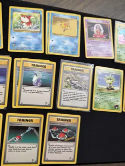 Vintage Pokemon 32 Card Lot - Mixed WOTC Sets - Nidoqueen Holo, Pikachu - Image 3
