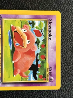 Pokemon Slowpoke Common 1st Edition Neo Genesis 073/111 NM Light Crease - Image 2