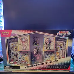 Pokemon TCG: S&V Prismatic Evolutions Premium Figure Collection Box - Image 1