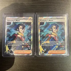 Grimsley's Move - 120/094 - Pokemon Phantasmal Flames Ultra Rare NM LOT OF 2 - Image 1