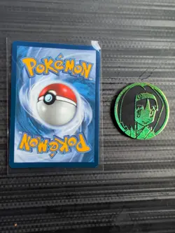 Pokemon Erika's Tangela ASC 007/217 Holo Basic Vine 80 HP 50 Attack Card W coin - Image 3