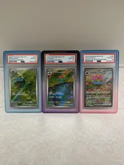 Pokemon Bulbasaur, Ivysaur, Venusaur PSA 10, Sequential 151, English Edition - Image 1