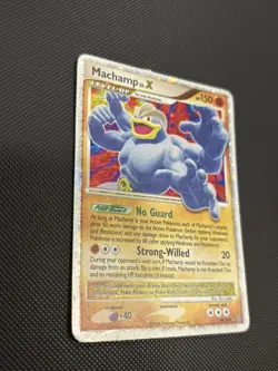 Pokemon TCG Machamp LV.X STORMFRONT: 98/100 Holo - LP - Image 2
