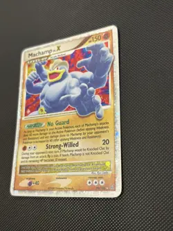 Pokemon TCG Machamp LV.X STORMFRONT: 98/100 Holo - LP - Image 3