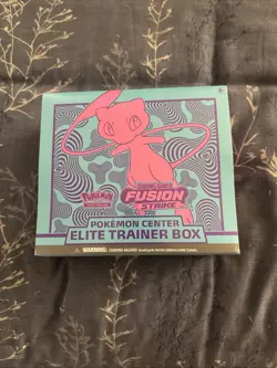 Fusion Strike Pokemon Center Exclusive Sword & Shield Elite Trainer Box ETB NEW - Image 1