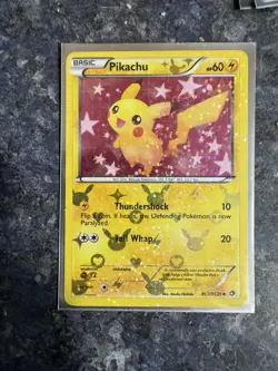 Pokemon Pikachu RC7/RC25 Legendary Treasures Holo 60 HP - Image 1
