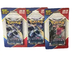 SEALED Pokemon TCG Silver Tempest 3 Booster packs and 3 Foil Packs - Image 4
