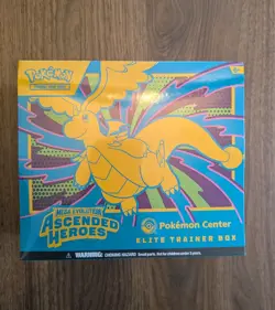 Sealed Mega Evolution Ascended Heroes Pokemon Center Elite Trainer Box PC ETB - Image 1