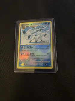 Pokemon TCG Glaceon Reverse Holo Rare Platinum Stamped Majestic Dawn 20/100 - Image 1