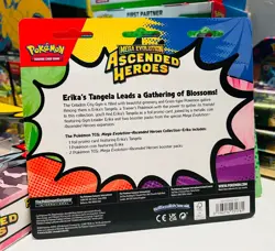 Pokemon TCG Ascended Heroes Erika’s Tangela 2 Pack Blister Sealed Promo Playset - Image 2