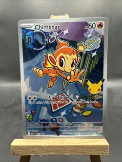 Chimchar Black Star Promo 041 Mega Evolution Pokemon TCG FIRST PARTNER 🐒 - Image 1