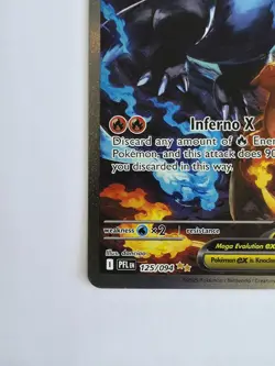 Pokemon Mega Charizard X ex 125/094 Me02: Phantasmal Flames Holo SIR Stage 2 - Image 4