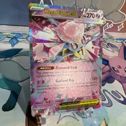 Mega Diancie ex 041/094 Double Rare - Pokemon TCG: Phantasmal Flames PFL NM/M - Image 2