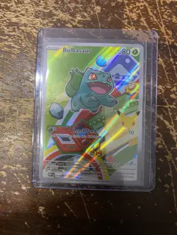 Pokemon TCG Bulbasaur 037 Promo Illustration First Partner 30th Anniversary NM - Image 1