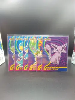 Pokemon ~ Topps T.V. Animation Edition ~ Espeon, Smeargle, Ampharos ect. - Image 1