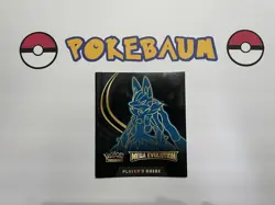 Mega Evolutions Players Guide ETB Booklet - Lucario Cover - Pokemon TCG - Image 1