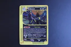 Umbreon H29/H32 Aquapolis Holo Rare Pokemon TCG Nintendo e-reader HP - Image 1