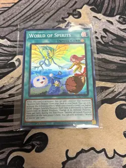 Yugioh World Of Spirits ALIN-EN055 Super Rare Foil - NM - Image 1