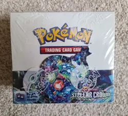 Pokemon TCG Stellar Crown Booster Box Factory Sealed 2024 Eng 36 packs SV - Image 1