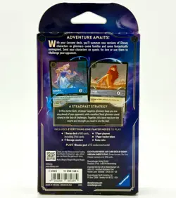 Disney Lorcana The First Chapter Starter Deck Sapphire and Steel - New 4050368981684 - Image 2