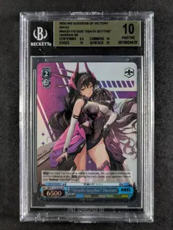 2025 Weiss Schwarz "DEATH SCYTHE" HARRAN #S117-E102S Super Rare English BGS 10 - Image 1