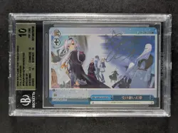 2024 Weiss Schwarz INHERITED DREAM #W120-147SP Foil & Signed Japanese BGS 10 - Image 2