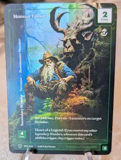 Wonders of the First Monster Tamer Formless Foil FF Call Of The Stones - Image 1