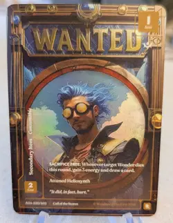 Wonders of the First Wanted Foil Alt Art Call of Stones A24 Xander Cloudwright - Image 1