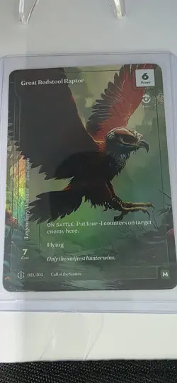 Wonders Of The First FF, M GREAT REDSTOOL RAPTOR Cots . 2 CB packs - Image 2