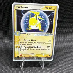 (NM) Raichu ex 98/100 Sandstorm Holo Rare Vintage Pokemon e-Reader Card - Image 3