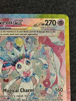 Pokemon SV: Prismatic Evolutions Sylveon ex 156/131 ENGLISH - Image 5