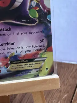 Gengar EX 34/119 XY - Pokemon Phantom Forces Holo - Image 5
