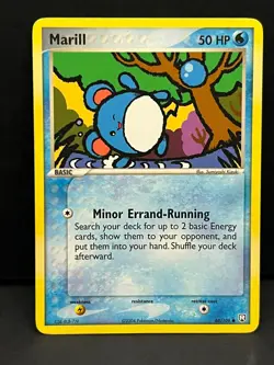 Marill 68/109 Common Team Rocket Returns Pokemon Lightly Played - Image 1