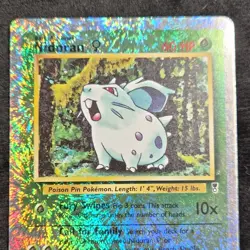 Pokemon Nidoran F 82/110 Legendary Collection Reverse Holo Common 60 HP English - Image 2