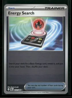 Energy Search 072/088 Common Perfect Order Pokemon Reverse Holo Near Mint - Image 1