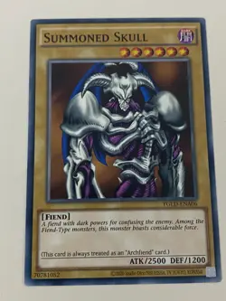 Yugioh - Summoned Skull x 3 - NM - Plus Free Holo Card - Image 4
