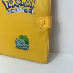 Vintage Pokemon Gotta Catch 'Em All! Bulbasaur Pokemon Card Binder Used - Image 3