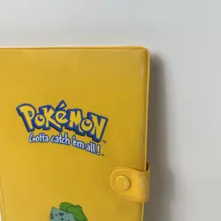 Vintage Pokemon Gotta Catch 'Em All! Bulbasaur Pokemon Card Binder Used - Image 4