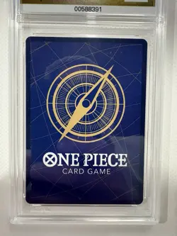 One Piece CCG Edward Newgate The Best OP02-004 (AGS 10) Full Art Holo Card - Image 5